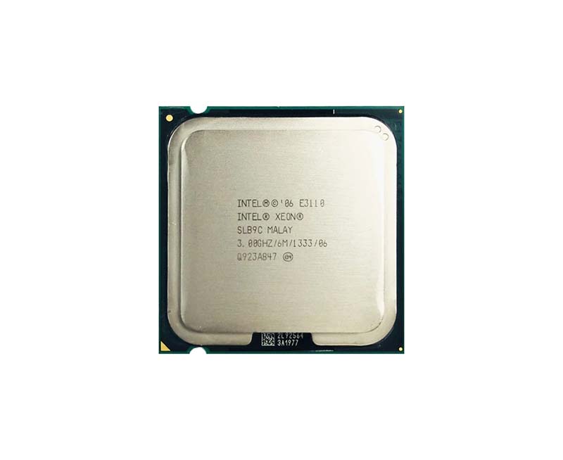 Dell 0F030H 3.0GHz 1333MHz FSB 6MB L2 Cache Socket LGA775 Intel Xeon E3110 Dual Core Processor