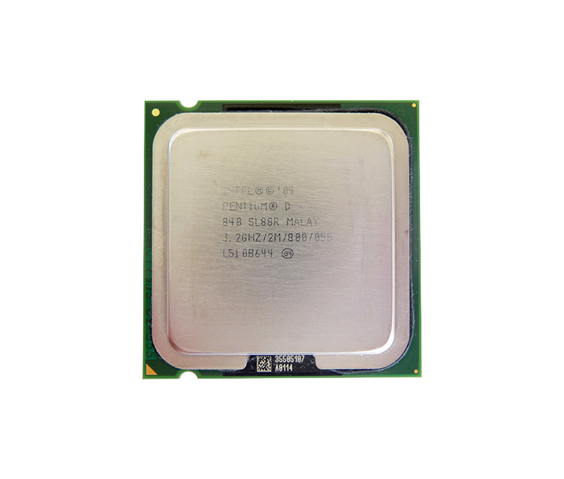 Dell 0FC150 3.2GHz 800MHz FSB 2MB L2 Cache Socket PLGA775 Intel Pentium D 840 Dual-core (2 Core) Processor