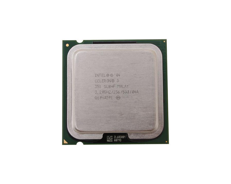 Dell 0HH261 3.20GHz 533MHz FSB 256KB L2 Cache Socket PLGA775 Intel Celeron D 351 Single-core (1 Core) Processor