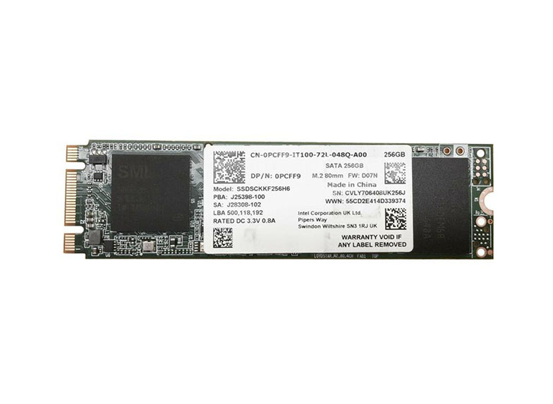 Dell 0PCFF9 256GB Triple-Level Cell SATA 6Gb/s M.2 2280 Solid State Drive