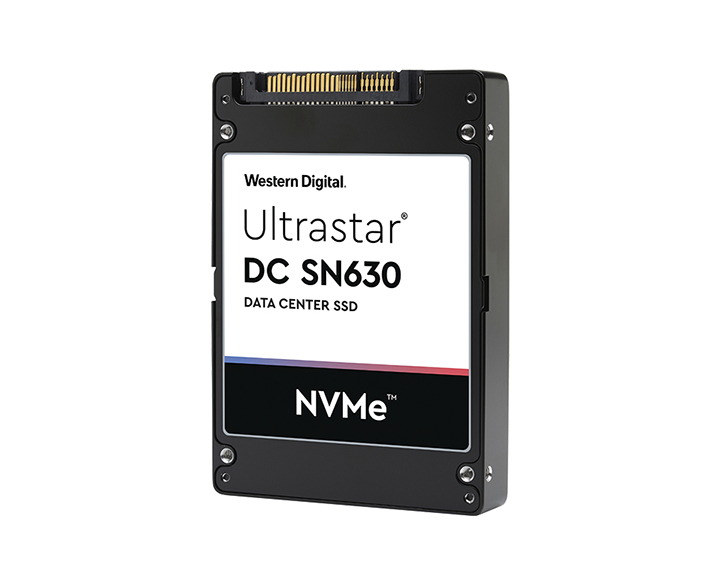 Western Digital 0TS1618 Ultrastar DC SN630 Series 1.92TB 3D NAND Triple-Level Cell PCI Express 3.1 x4 NVMe U.2 2.5-inch Solid State Drive