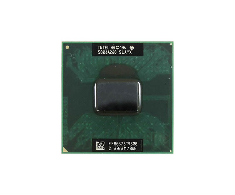 Dell 0U520H 2.6GHz 800MHz FSB 6MB L2 Cache Socket PPGA478 Intel Core 2 Duo T9500 Dual-core (2 Core) Processor