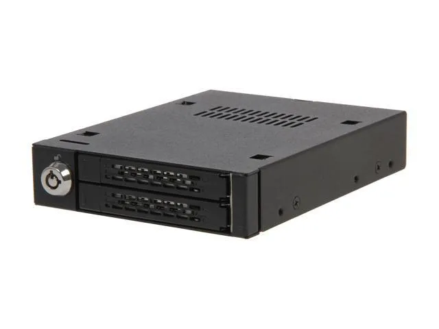 MB992SK-B - ICY DOCK Full Metal 2Bay 2.5â€ SATA/SAS HDD/SSD Mobile Rack