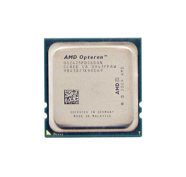 Dell 224-6947 2.1GHz 2400MHz HTL 6MB L3 Cache Socket Fr6(1207) AMD Opteron 2425 HE Hexa-core (6 Core) Processor