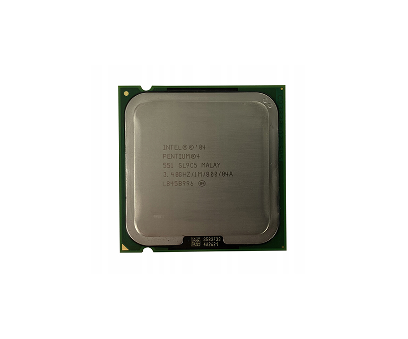 IBM 26K7183 3.40GHz 800MHz FSB 1MB L2 Cache Socket LGA775 Intel Pentium 4 551 1-Core Processor