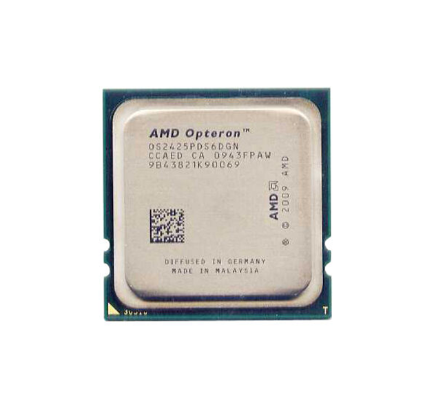 Dell 317-2504 2.1GHz 2400MHz HTL 6MB L3 Cache Socket Fr6(1207) AMD Opteron 2425 HE Hexa-core (6 Core) Processor