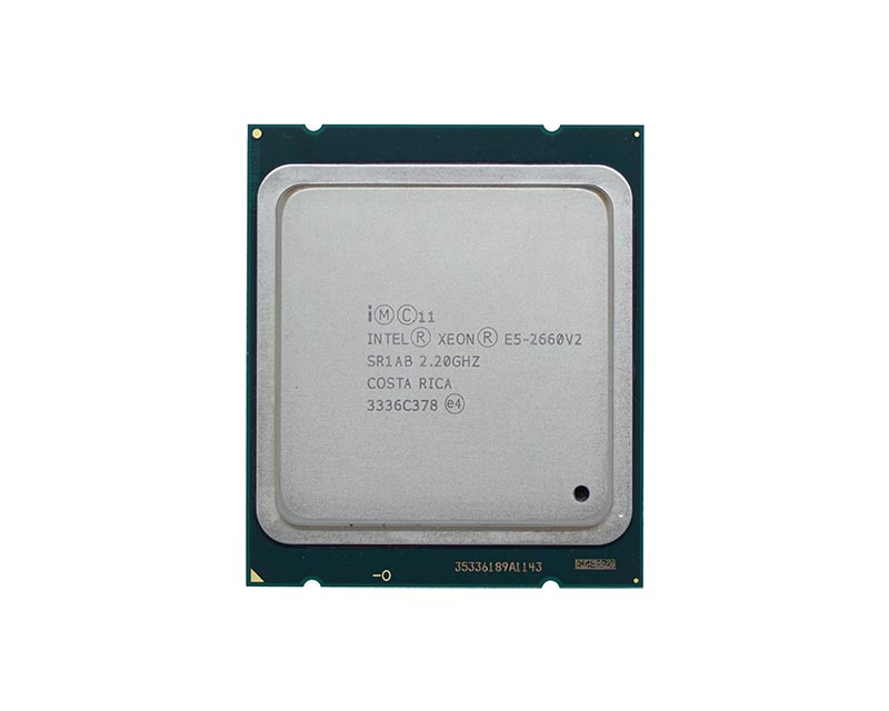 Dell 338-BDTK 2.20GHz 8 GT/s QPI 25MB SmartCache Socket FCLGA2011 Intel Xeon E5-2660 v2 10 Core Processor