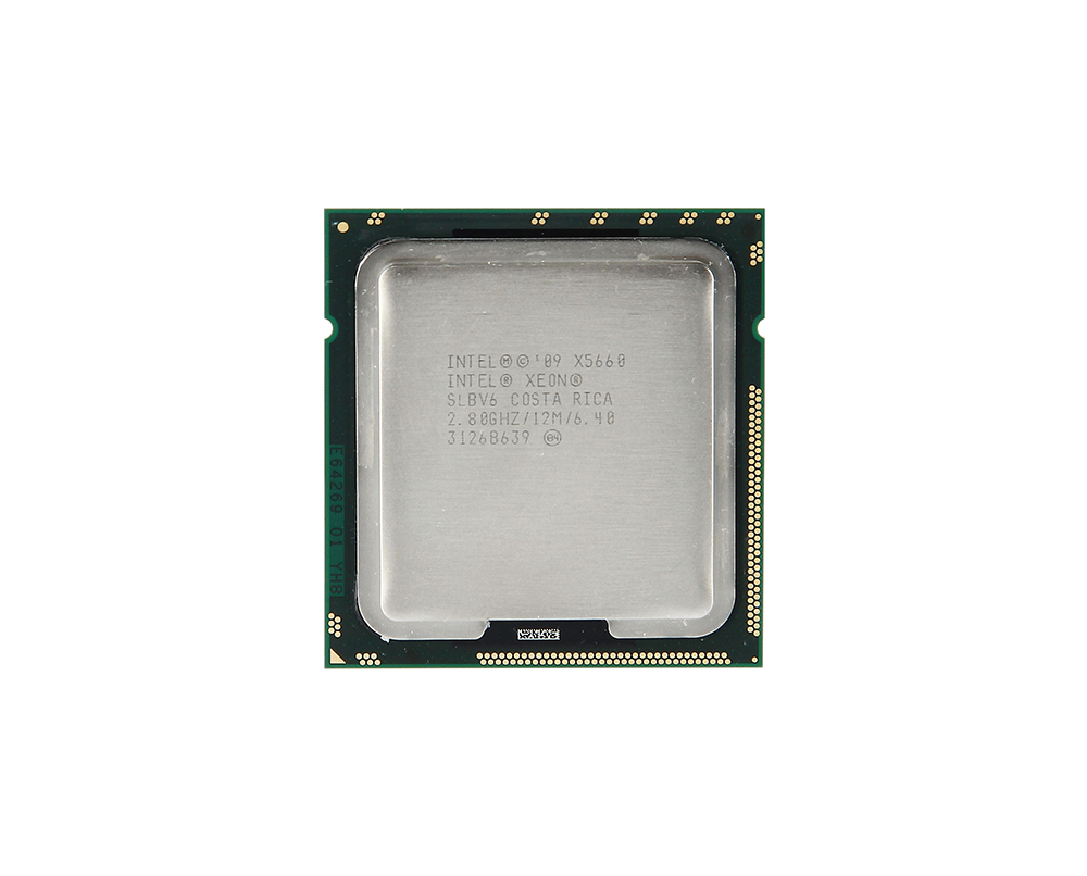 Dell 369TY 2.8GHz 6.4GT/s QPI 12MB L3 Cache Socket FCLGA1366 Intel Xeon X5660 Hexa-core (6 Core) Processor