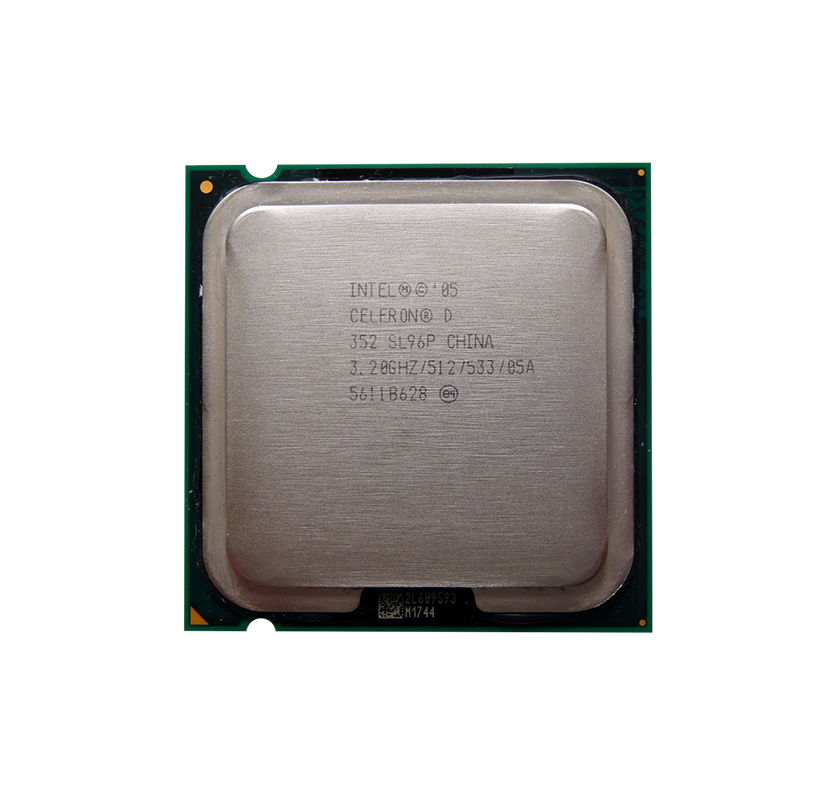 HP 408802-201 3.20GHz 533MHz FSB 512KB L2 Cache Socket PLGA775 Intel Celeron D 352 1-Core Processor