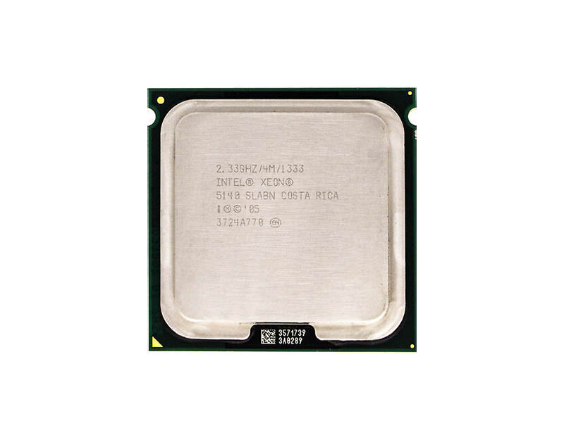 HP 416573-L21 2.33GHz 1333MHz FSB 4MB L2 Cache Socket LGA771 Intel Xeon 5140 Dual-core (2 Core) Processor Kit for ProLiant DL360 Gen5