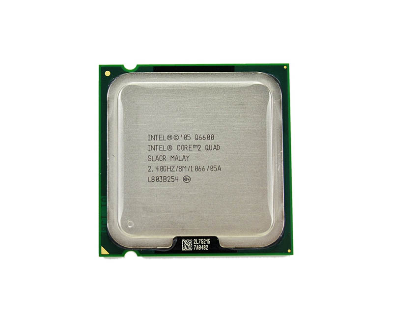 HP 419732-001 2.40GHz 1066MHz FSB 8MB L2 Cache Socket LGA775 Intel Core 2 Quad Q6600 Desktop Processor (Tray part)