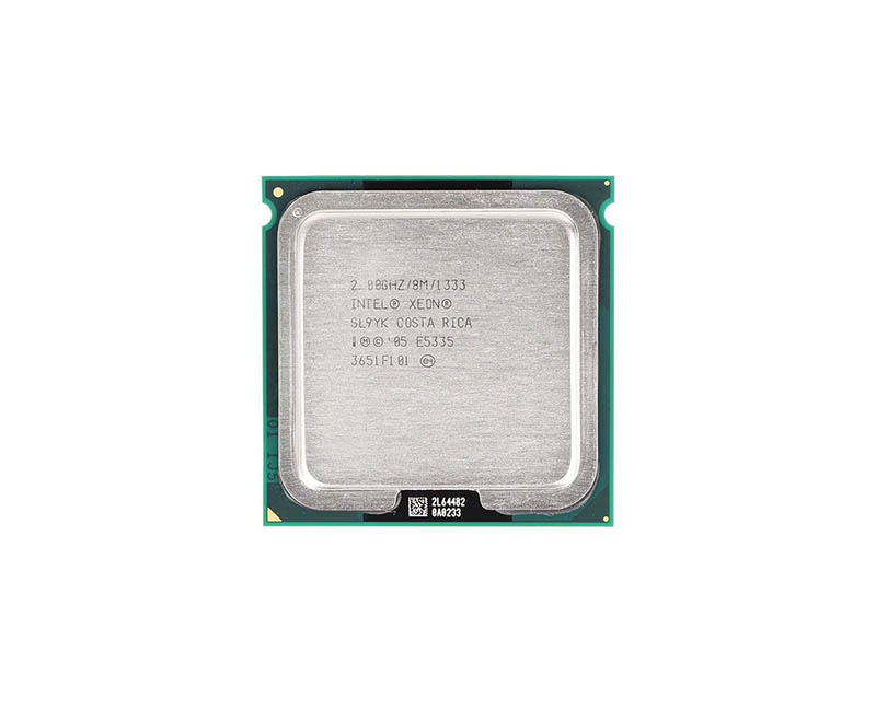 HP 437444-L21 2GHz 1333MHz FSB 8MB L2 Cache Socket LGA771 Intel Xeon E5335 Quad-Core Processor Kit for ProLiant ML350 G5 Server