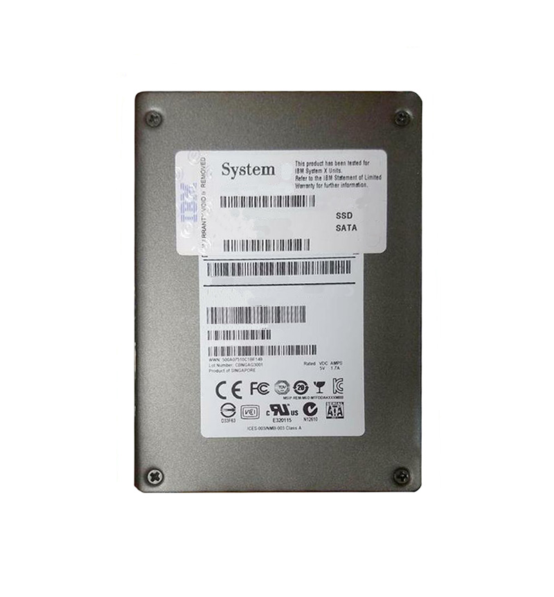 IBM 43W7721 200GB SATA 3Gb/s Hot-Swappable 2.5-inch Multi-Level Cell SATA Solid State Drive