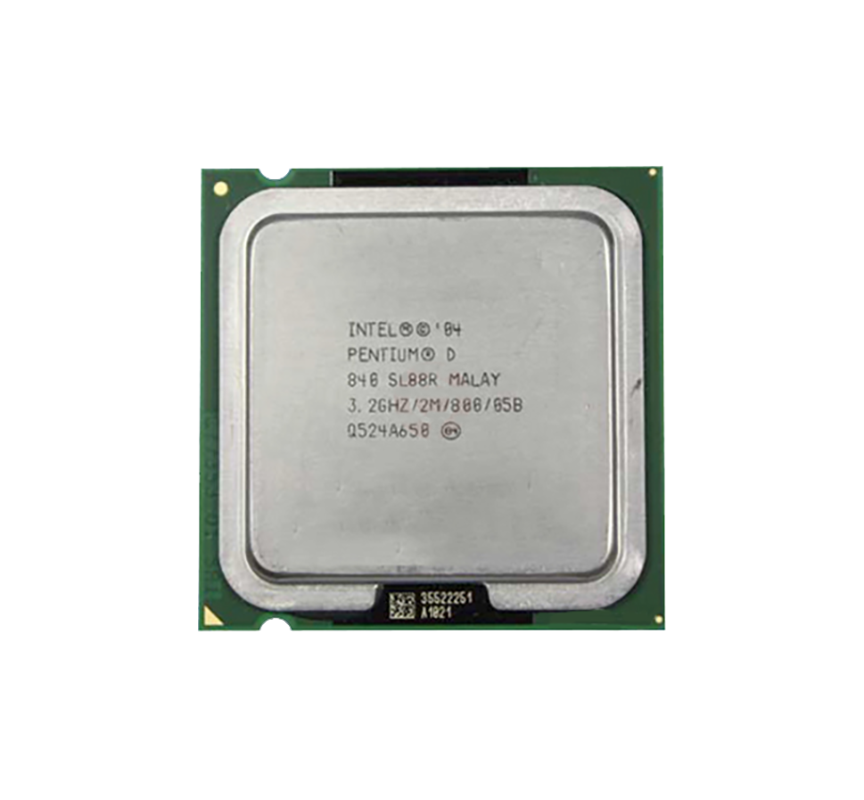 HP 446372-003 3.20GHz 800MHz FSB 2MB L2 Cache Socket PLGA775 Intel Pentium D 840 Dual Core Processor