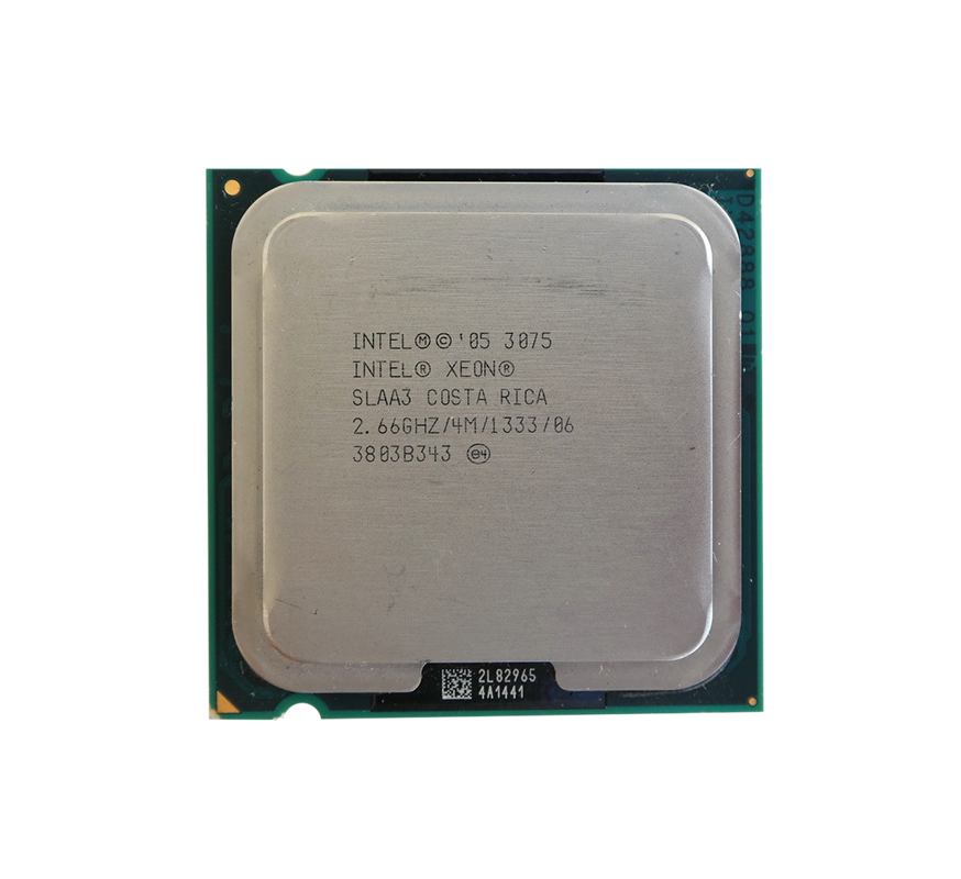 HP 454526-001 2.66GHz 1333MHz FSB 4MB L2 Cache Intel Xeon 3075 Dual Core Processor