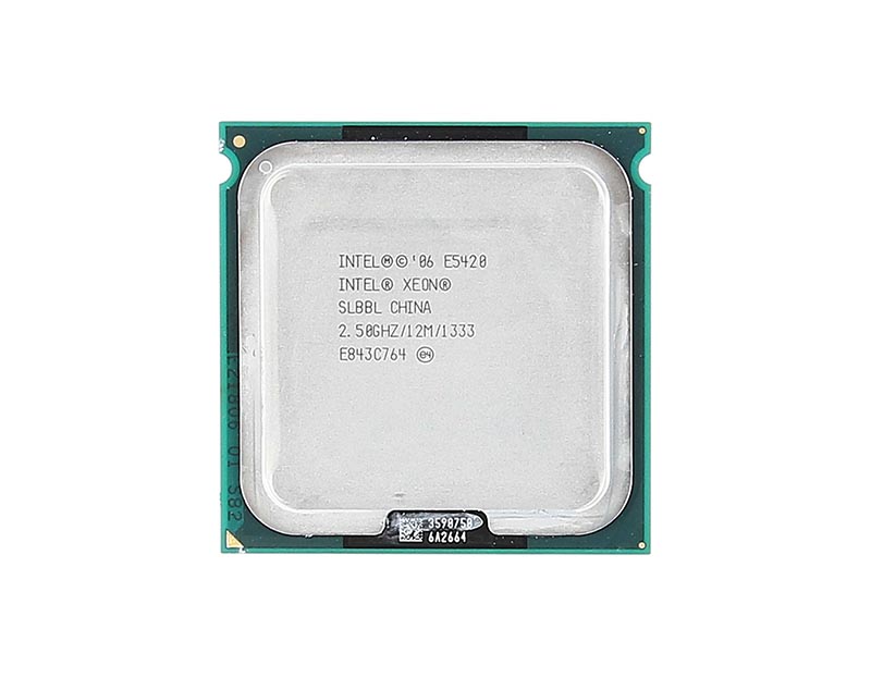 HP 459505-L21 2.50GHz 1333MHz FSB 12MB L2 Cache Socket LGA771 Intel Xeon E5420 Quad-Core Processor