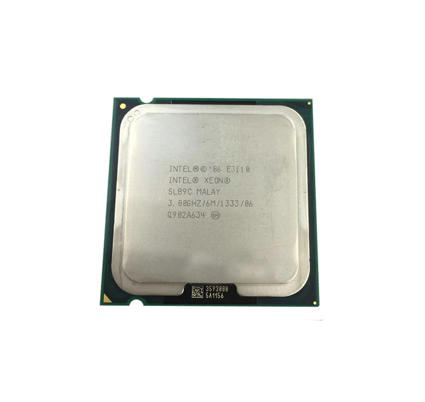 HP 463436-L22 3.0GHz 1333MHz FSB 6MB L2 Cache Socket LGA775 Intel Xeon E3110 Dual-Core Processor