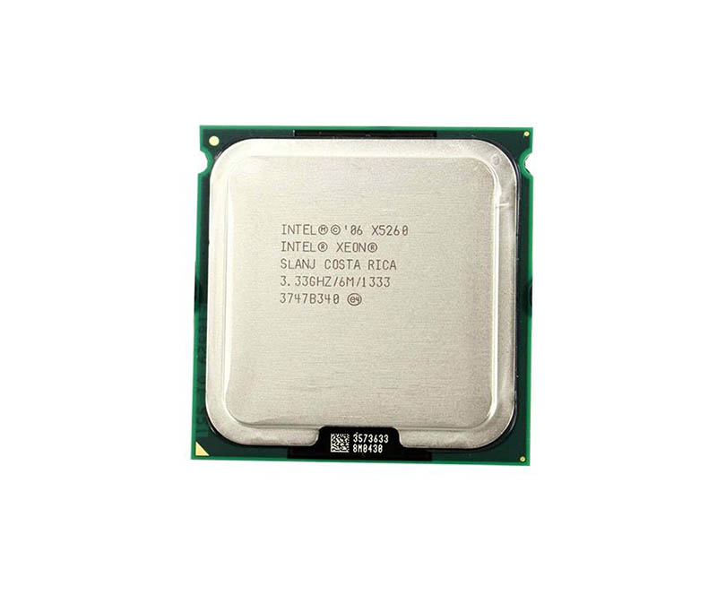 Compaq 483895-L21 3.33GHz 1333MHz FSB 6MB L2 Cache Socket LGA771 Intel Xeon X5260 2-Core Processor