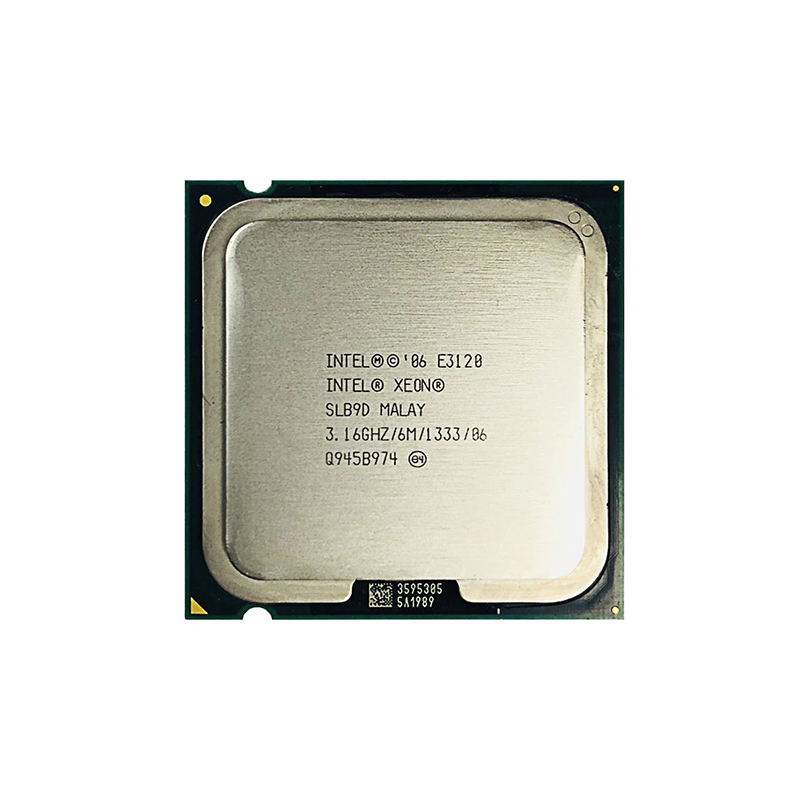 HP 493930-001 3.16GHz 1333MHz FSB 6MB L2 Cache Socket FCLGA775 Intel Xeon E3120 Dual-Core Processor