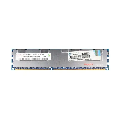 500205 071 Hp 8gb Ddr3 1333mhz Pc3 10600 Ecc Registered Cl9 240 Pin Dimm 135v Low Voltage 6609