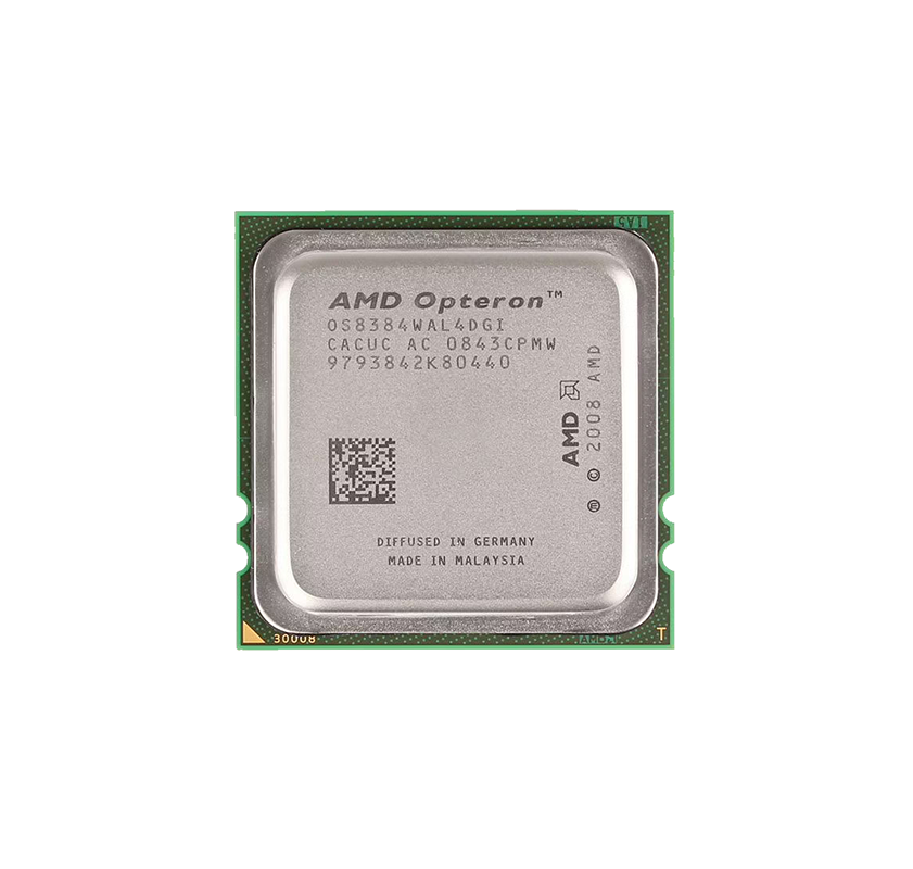 HP 502476-L21 2.7GHz 1000MHz HTL 6MB L3 Cache Socket Fr2(1207) AMD Opteron 8384 Quad Core Processor