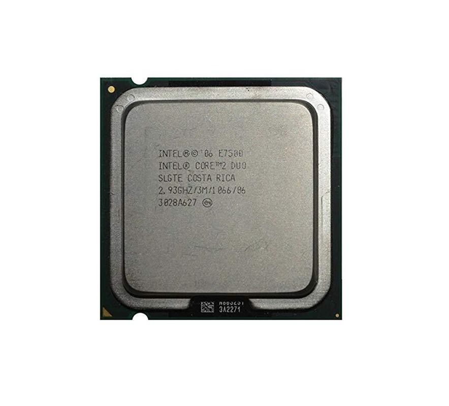 HP 510578-002 2.93GHz 1066MHz FSB 3MB L2 Cache Socket LGA775 Intel Core 2 Duo E7500 2-Core Processor