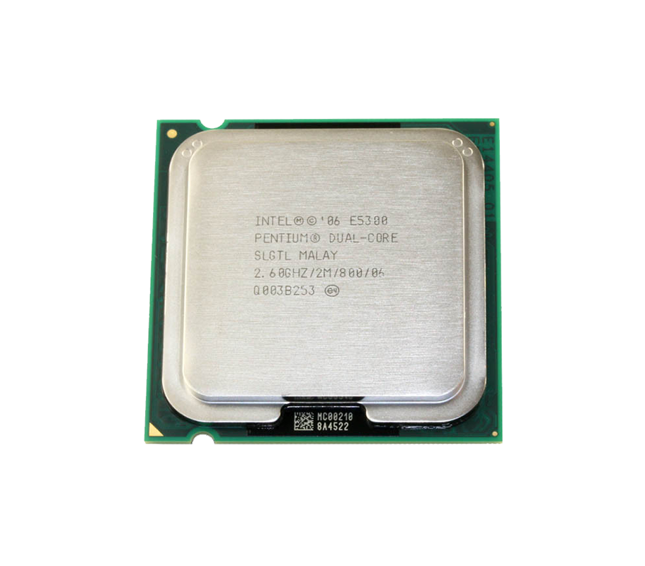 HP 510580-002 2.60GHz 800MHz FSB 2MB L2 Cache Socket LGA775 Intel Pentium E5300 2-Core Processor