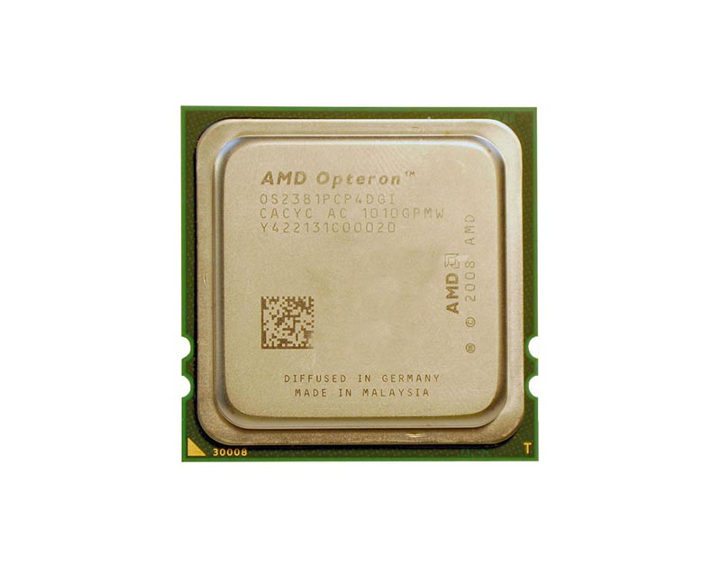 HP 538607-001 2.5GHz 2000MHz HTL 6MB L3 Cache Socket Fr5(1207) AMD Opteron 2381 HE Quad Core Processor