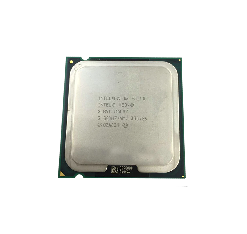 HP 577026-B21 3.0GHz 1333MHz FSB 6MB L2 Cache Socket LGA775 Intel Xeon E3110 Dual-Core Processor