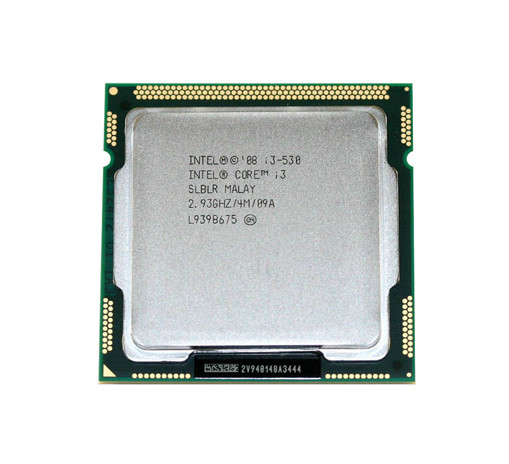 HP 578351-B21 2.93GHz 2.5GT/s DMI 4MB L3 Cache Socket LGA 1156 Intel Core i3-530 2-Core Processor