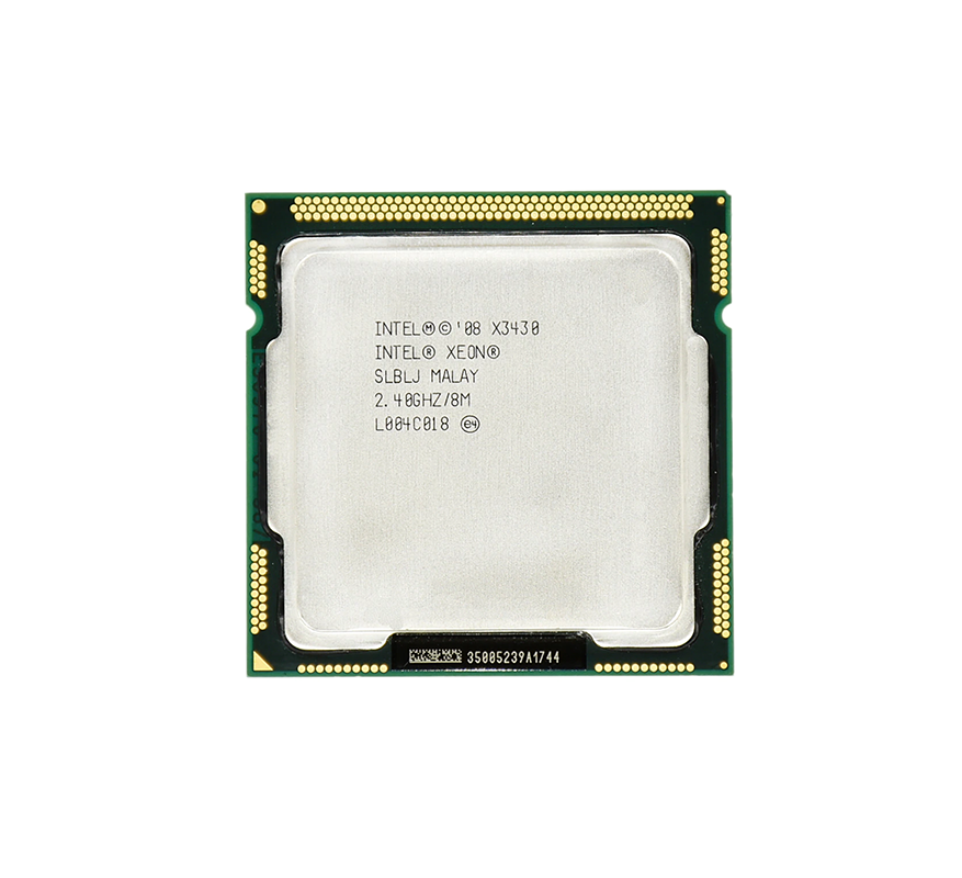 HP 581869-B21 2.40GHz 2.50GT/s DMI 8MB L3 Cache Intel Xeon X3430 Quad Core Processor