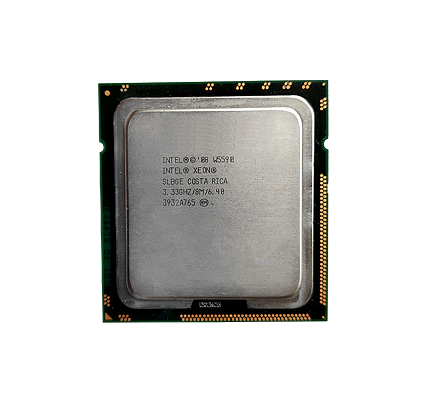 HP 589014-001 3.33GHz 6.4GT/s QPI 8MB L3 Cache Socket FCLGA1366 Intel Xeon W5590 4-Core Processor
