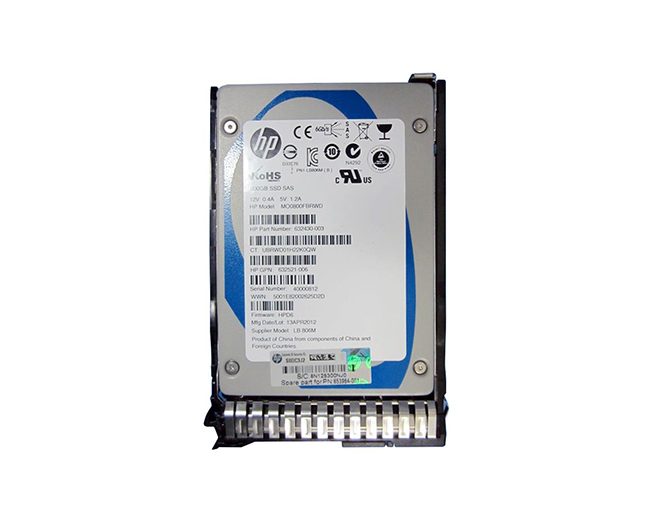 HP 632430-003 800GB Multi-Level Cell SAS 6Gb/s Hot-Pluggable Mainstream 2.5-Inch Solid State Drive for ProLiant Servers