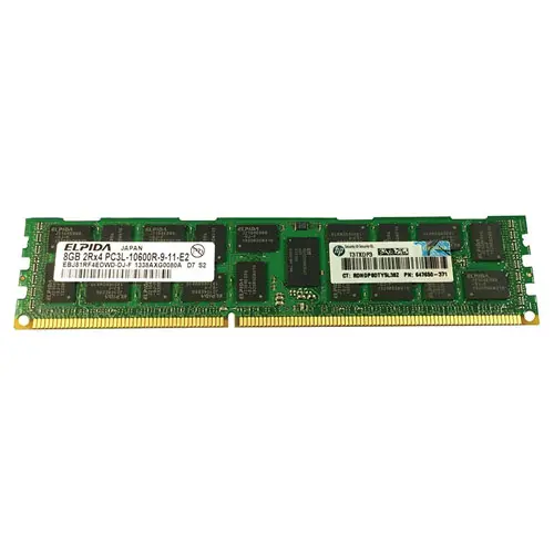 647650-371 - HP 8GB DDR3-1333MHz PC3-10600 ECC