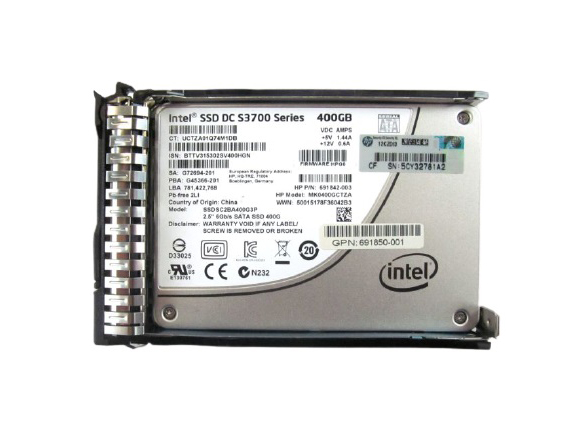 HP 691842-003 400GB Multi-Level Cell SAS 6Gb/s Mainstream 2.5-Inch Enterprise Solid State Drive for ProLiant Servers