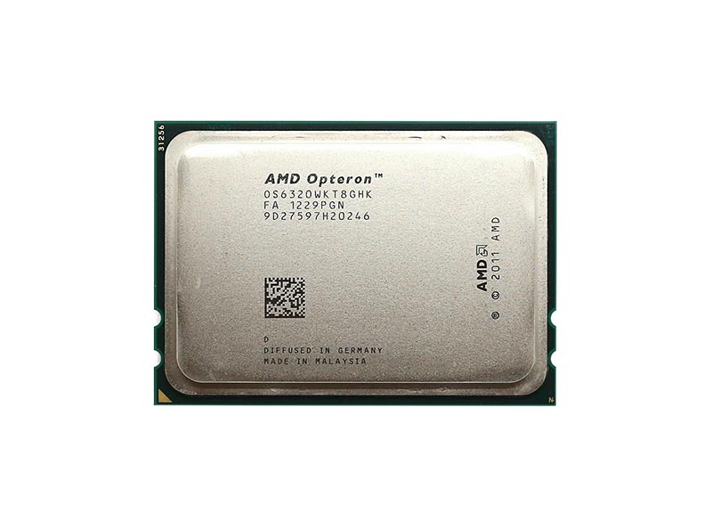 HP 699075-B21 2.8GHz 3200MHz HTL 16MB L3 Cache Socket G34 AMD Opteron 6320 8-Core Processor