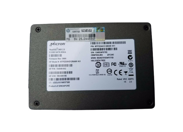 HP 704549-002 512GB Multi-Level Cell SATA 6Gb/s 2.5-Inch Solid State Drive