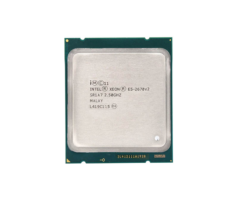 HP 709488-S21 2.50GHz 8GT/s QPI 25MB SmartCache Socket FCLGA2011 Intel Xeon E5-2670V2 10-Core Processor