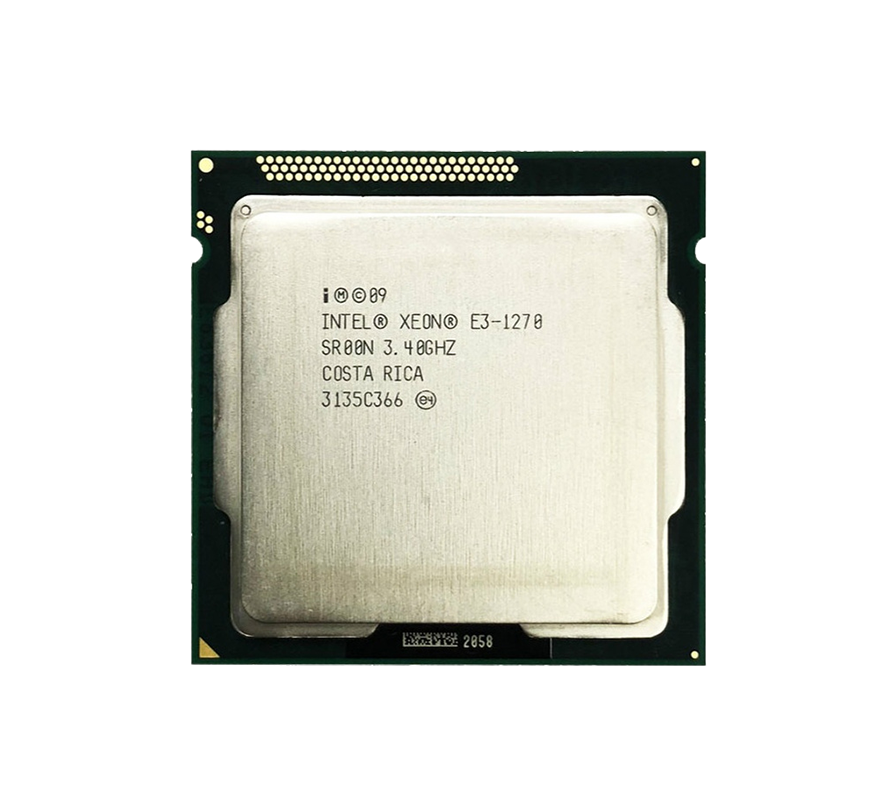 HP 723930-B21 3.40GHz 5GT/s DMI 8MB L3 Cache Socket LGA1155 Intel Xeon E3-1270 Quad-Core Processor