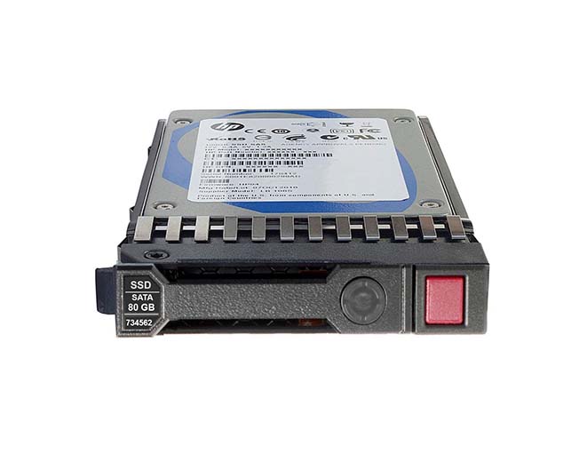 HP 734360-B21 80GB Multi-Level Cell SATA 6Gb/s 2.5-Inch Enterprise Solid State Drive for ProLiant Servers