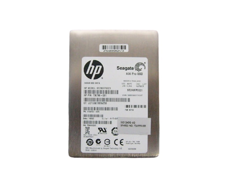 HP 736999-001 240GB Multi-Level Cell SATA 6Gbps 2.5-inch Enterprise Solid State Drive