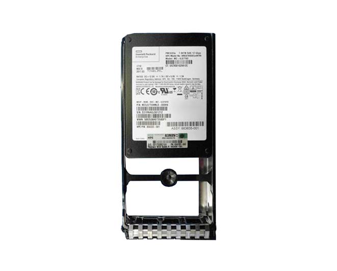 HP 863459-001 7.68TB SAS 2.5-inch Solid State Drive for 3PAR StoreServ 20000