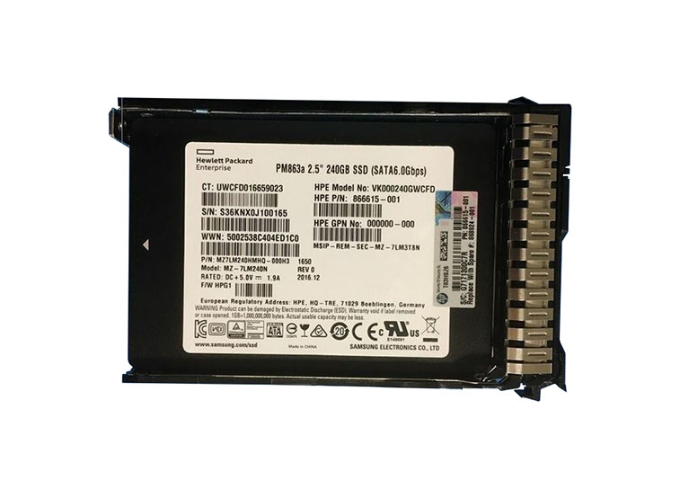HP 868924-001 240GB SATA 6Gb/s 2.5-inch Read Intensive Solid State Drive