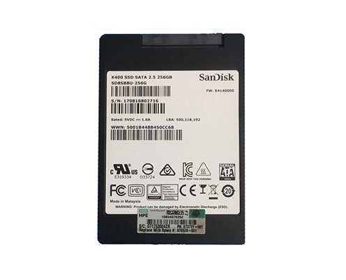 HP 878570-001 256GB SATA 6Gb/s 2.5-inch Solid State Drive