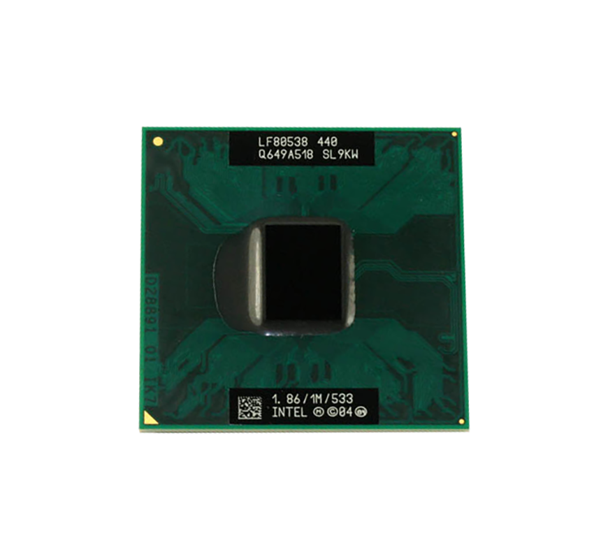 Intel BX80538440SL9KW Celeron M 440 Single-core (1 Core) 1.86GHz 533MHz FSB 1MB L2 Cache Socket PGA478 Processor