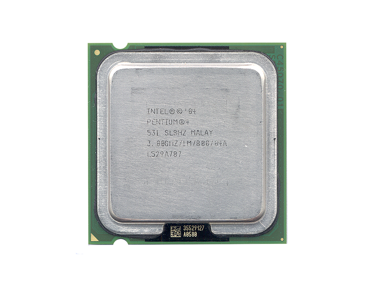 Intel BX80547PG3000EK Pentium-4 531 3.0GHz 1MB L2 Cache 800MHz FSB Socket LGA775 90NM Processor