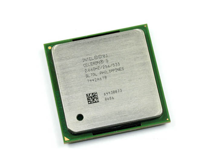 Intel BX80547RE2667C Celeron D 330J Single-core (1 Core) 2.66GHz 533MHz FSB 256KB L2 Cache Socket PLGA775 Processor