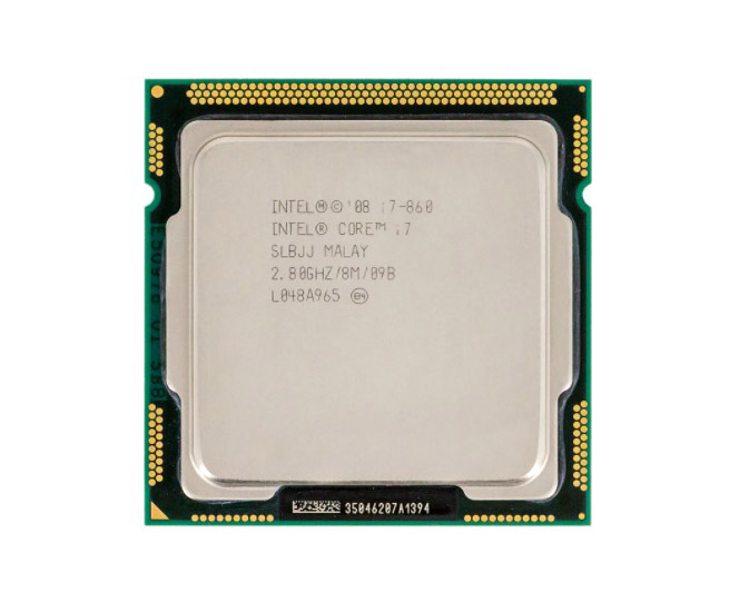 Intel BX80605I7860 Core I7-860 Quad-core (4 Core) 2.80GHz 2.50GT/s DMI 8MB L3 Cache Socket LGA1156 Processor