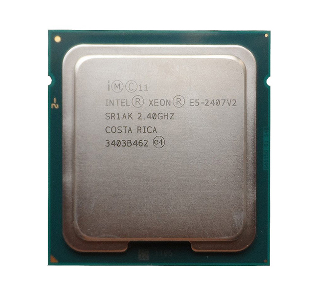 BX80634E52407V2 - Intel Xeon E5-2407v2 Quad Core 2.4GHz 10MB L3 Cache  6.4GT/s QPI Socket FCLGA-1356 Processor