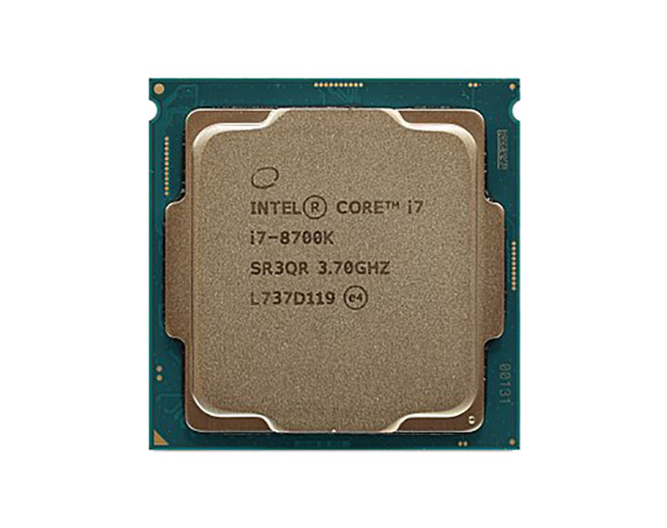 Intel BX80684I78700K Core i7-8700K 6-Core 3.70GHz 8GT/s DMI3 12MB SmartCache Socket FCLGA1151 Processor
